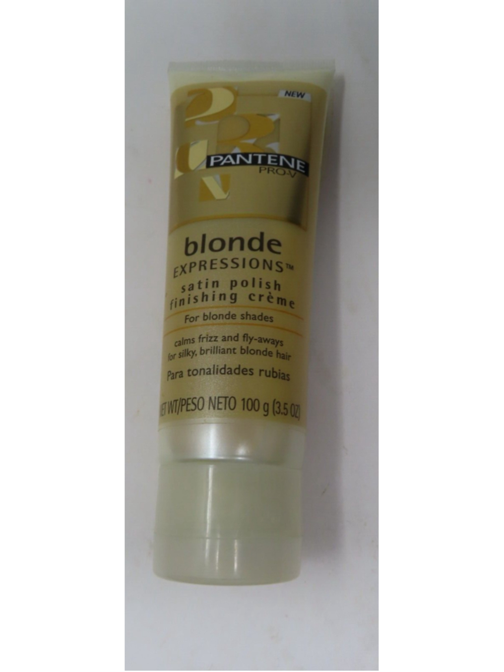 Pantene Pro-V Blonde Expressions Satin Polish Finishing Crème 3.5 Oz New